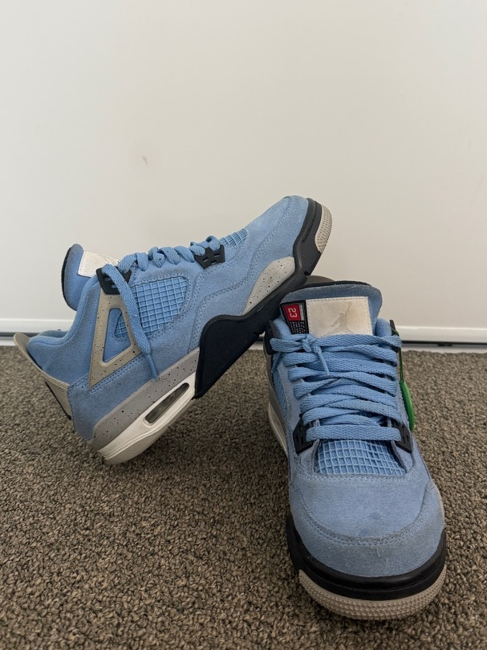 Nike Air Jordan 4 Retro 'University Blue' GS Sneakers